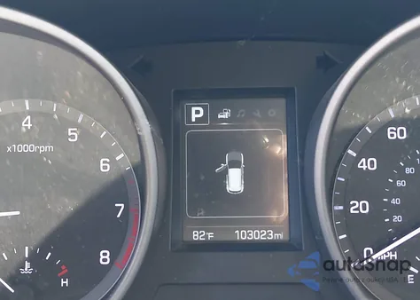 2018 Hyundai Santa Fe Sport 2.4L from USA, damaged, VIN 5NMZTDLB9JH084453